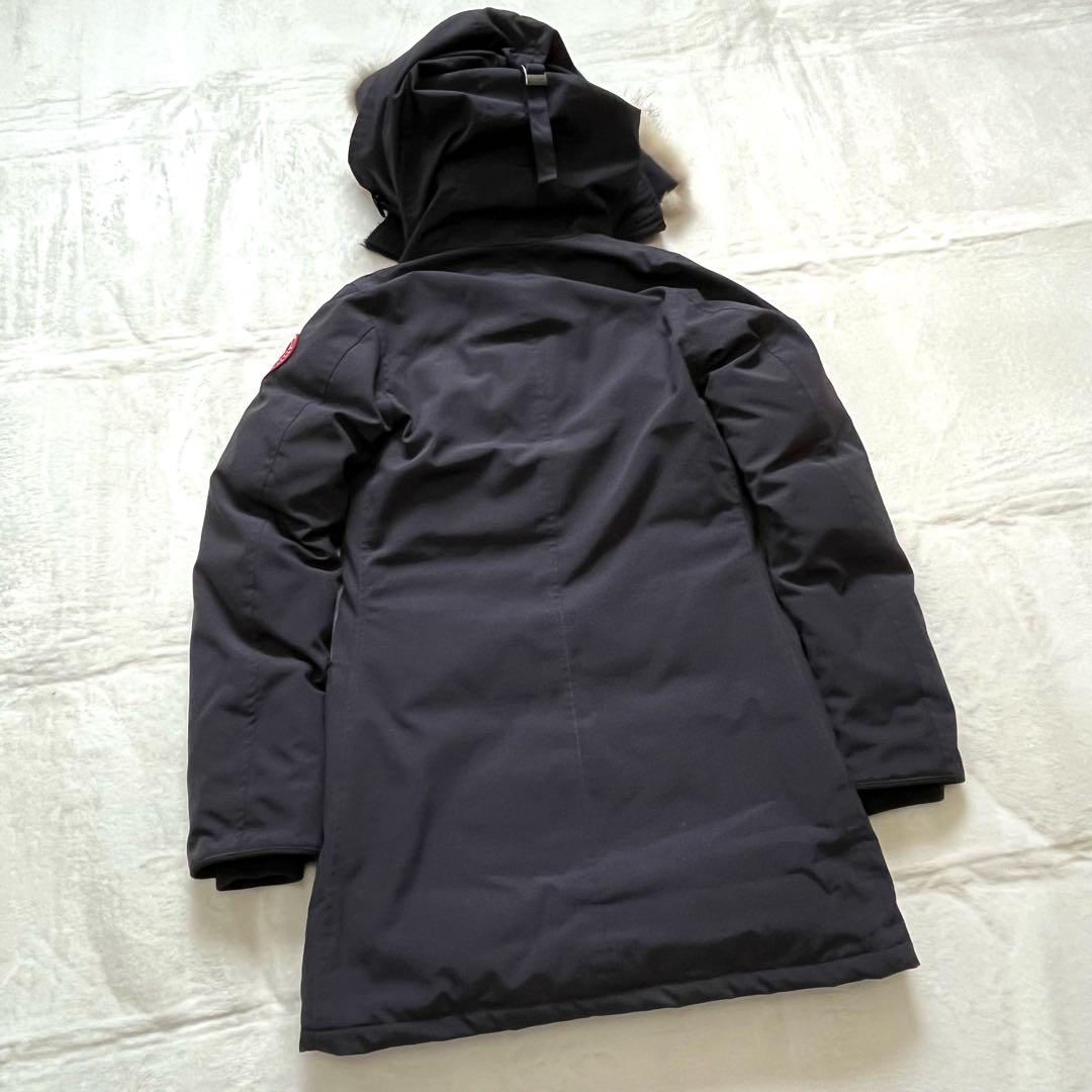 カナダグース　ダウンコート　XSサイズ　ネイビー