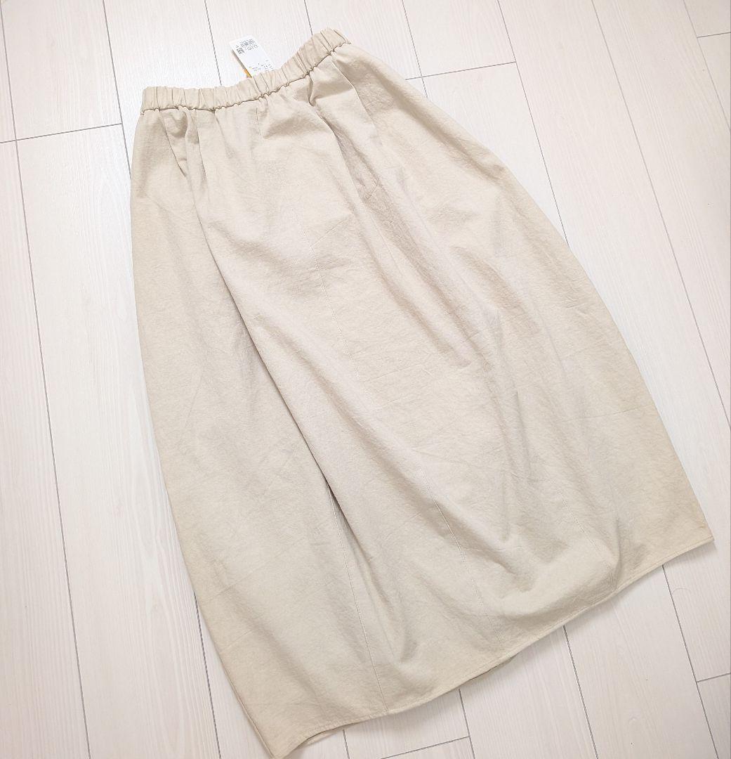かぐれ 未使用 コットンコクーンスカート アーバンリサーチ ドアーズ アイボリー