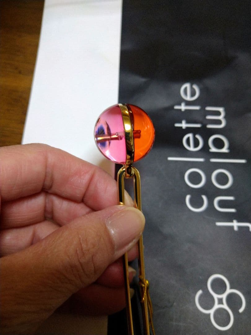 コレットマルーフ　ジェモロジー　オーブヘアピン