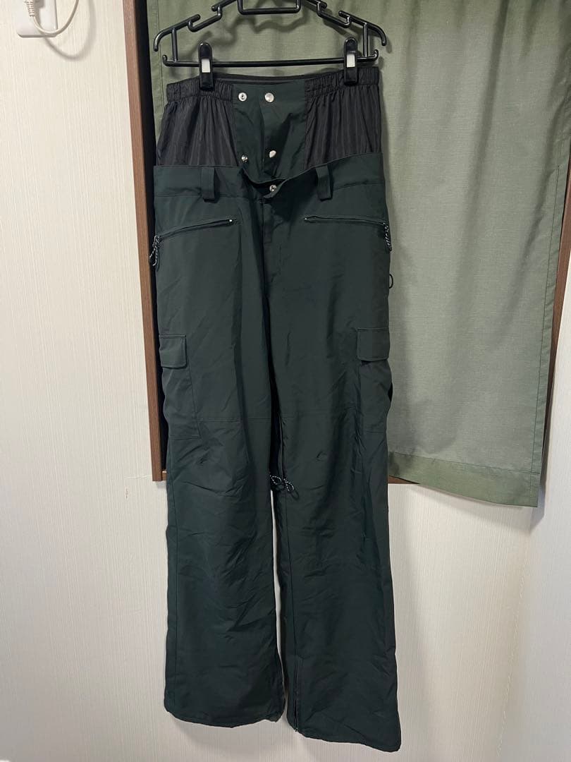 MAHF カーゴパンツXXL ダークグリーン