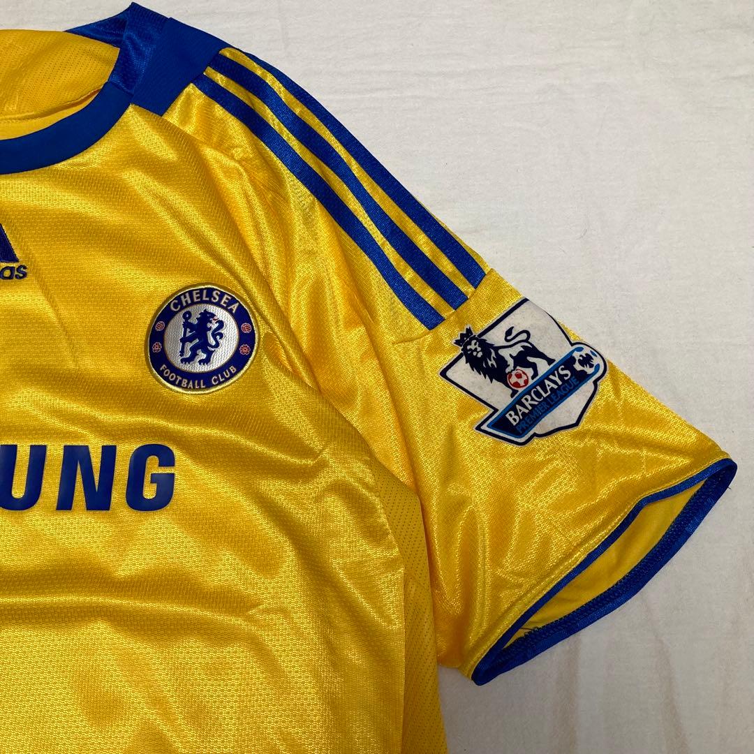 adidas チェルシー ドログバ 11番 アウェイユニフォーム 09/10