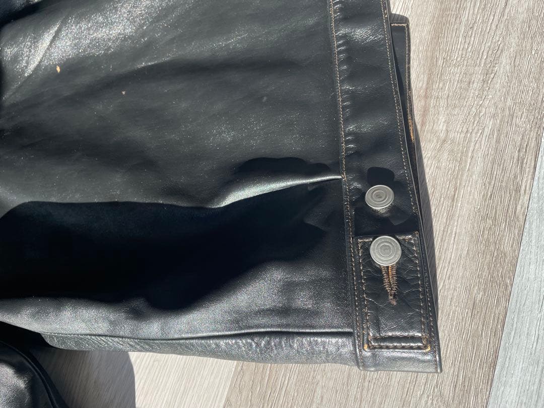 サイズ42 オール馬革　茶芯　ファインクリークレザー　バージニアビーチ