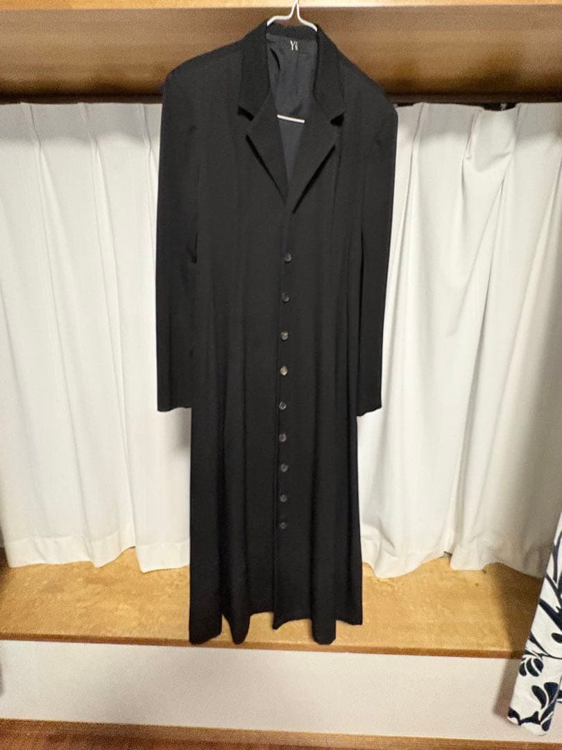 YS ブラック ロングコート