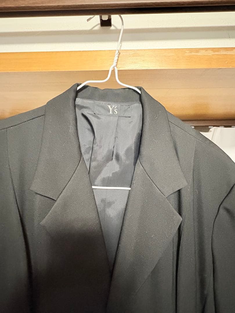 YS ブラック ロングコート