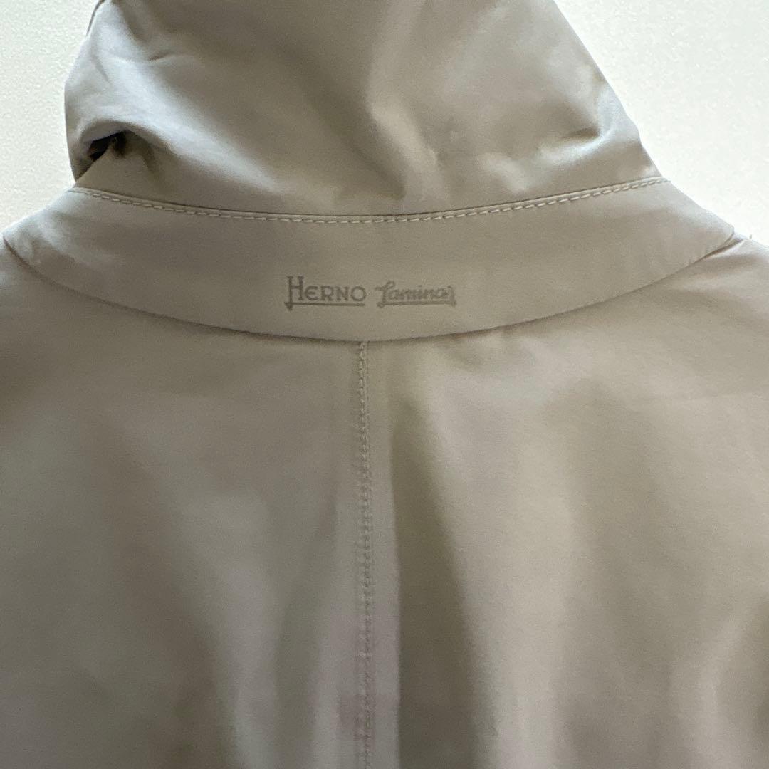 Herno Laminar ステンカラーコート グレー　44