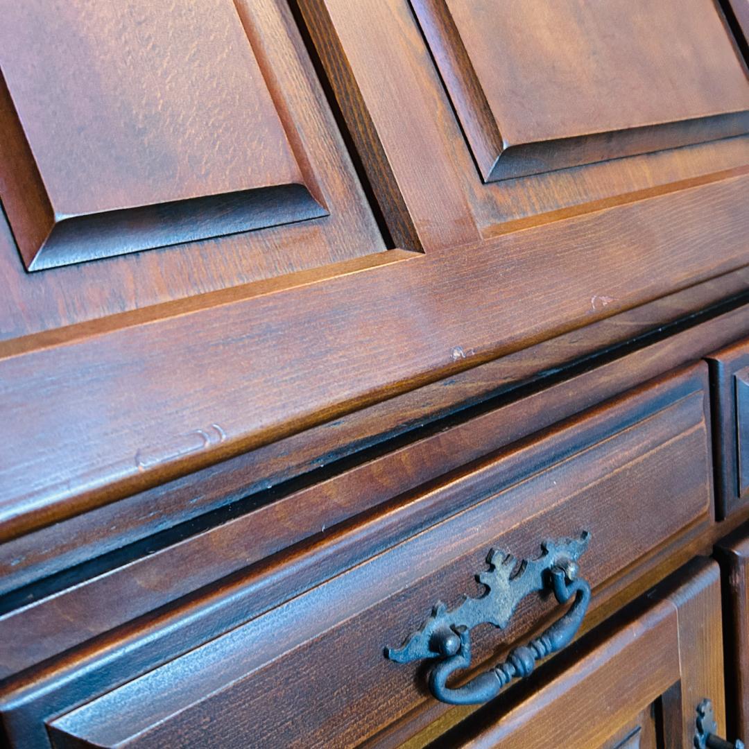 【希少モデル】 オールドカリモク「コロニアル」ライティングビューロー