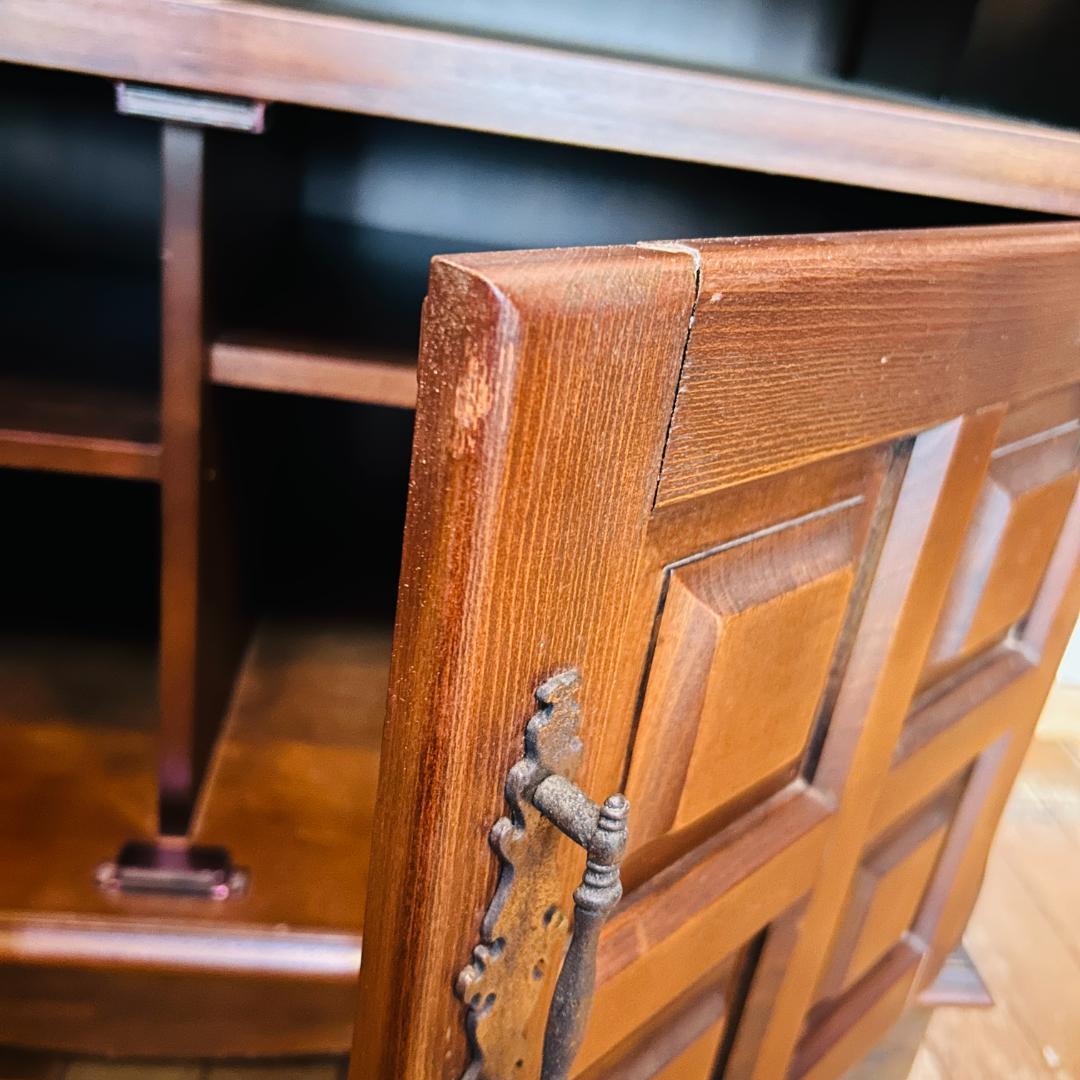 【希少モデル】 オールドカリモク「コロニアル」ライティングビューロー