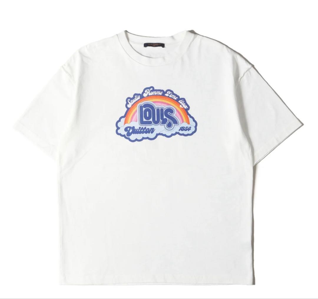 ルイヴィトン（LOUIS VUITTON）レインボープリンテッドTシャツ