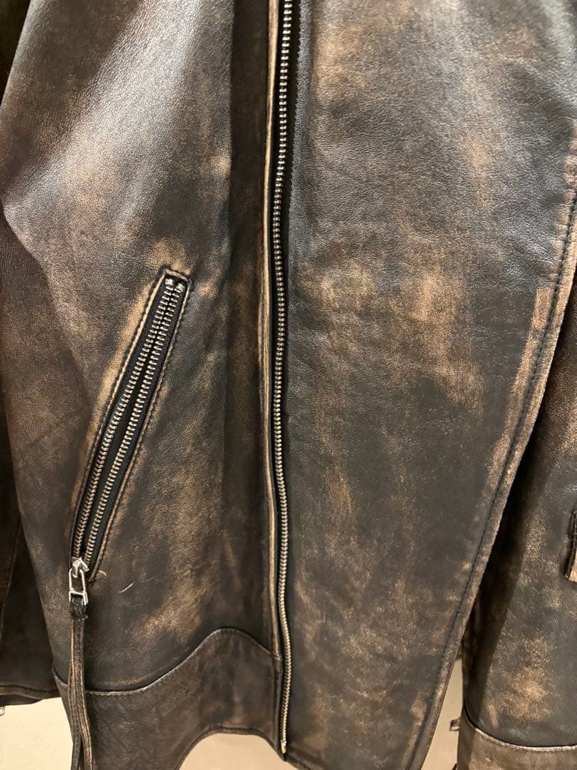 MAISON SPECIAL ダブルライダースジャケット　38