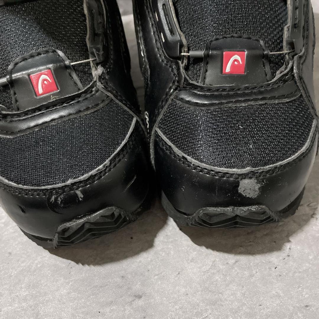 キッズ スノーボード 即乗り3点セット 118cm バイン HEAD ブーツ付き