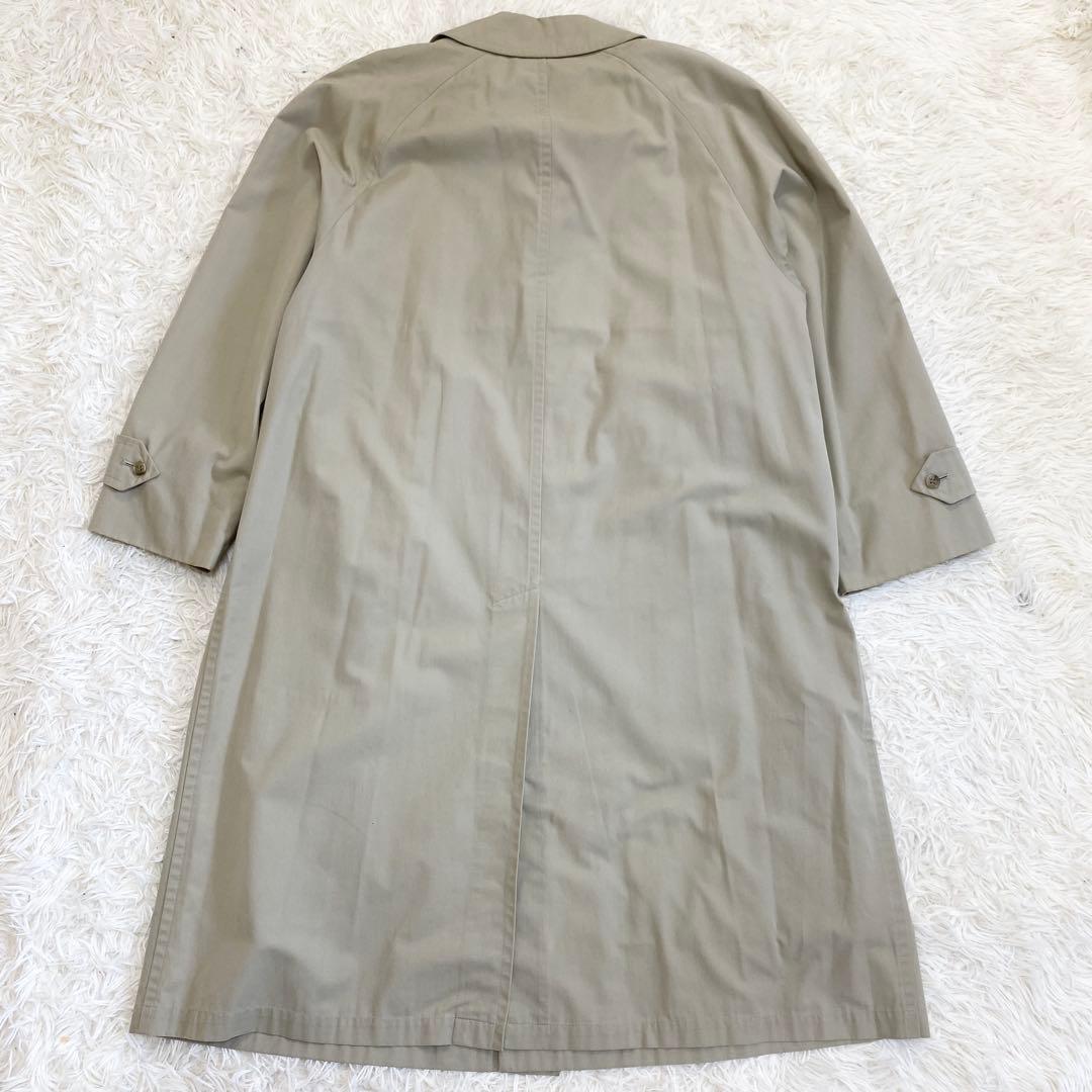 【美品・希少・XL】 バーバリー ステンカラーコート ノバチェック ライナー付き