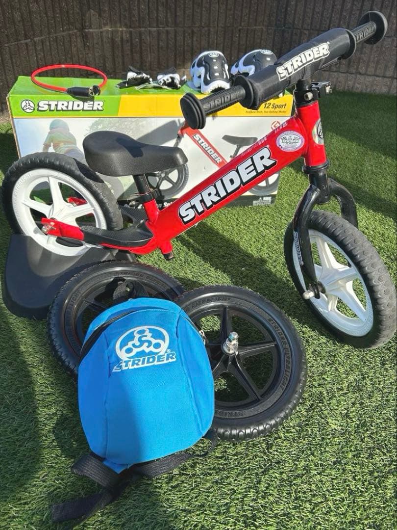 【silk】STRIDER 12 Sport RED➕純正付属品セット