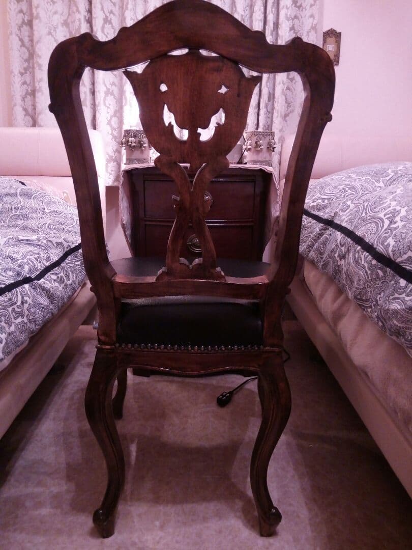 ロココ調ビクトリアンチェア一脚