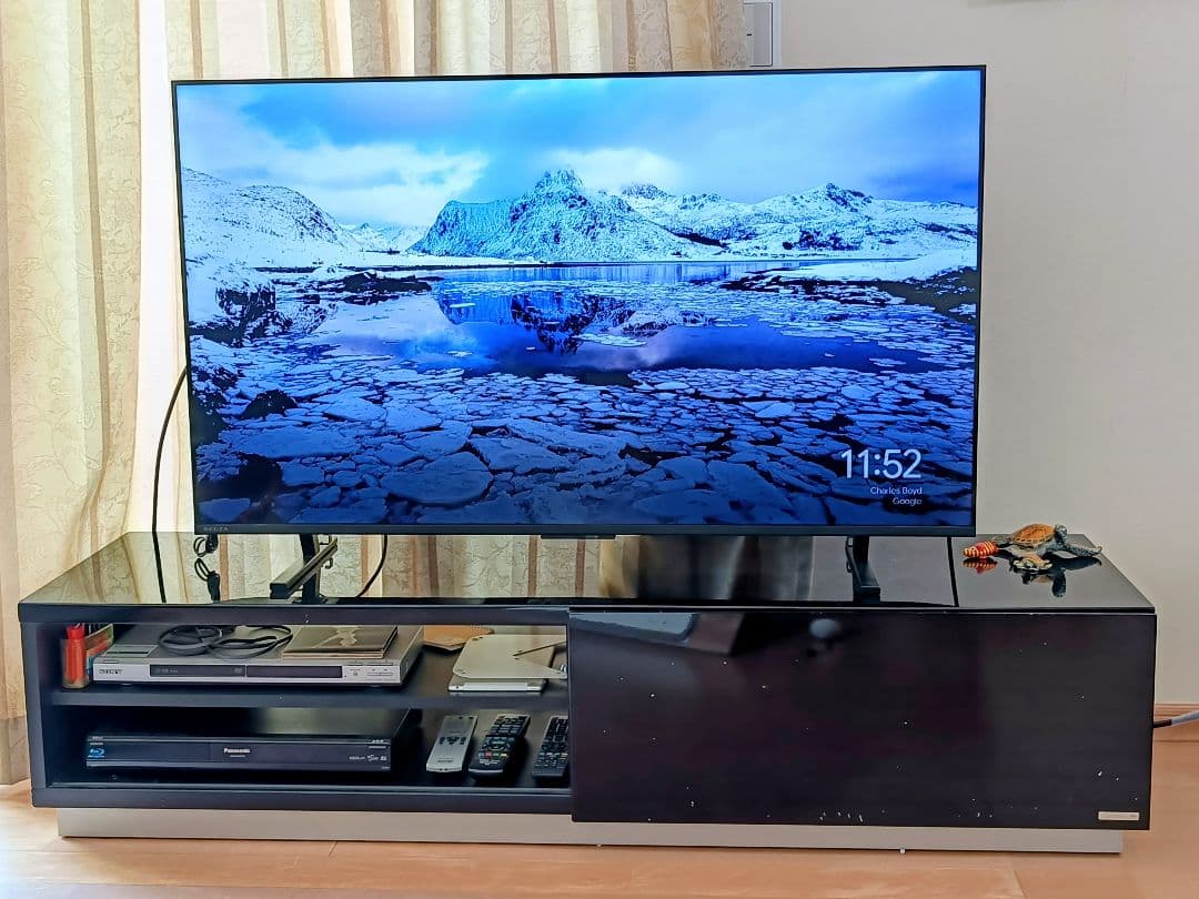 モダン ブラック テレビ台