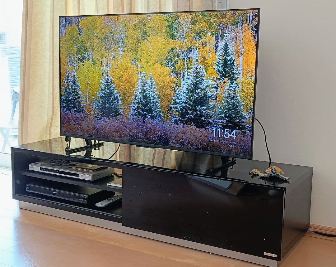 モダン ブラック テレビ台