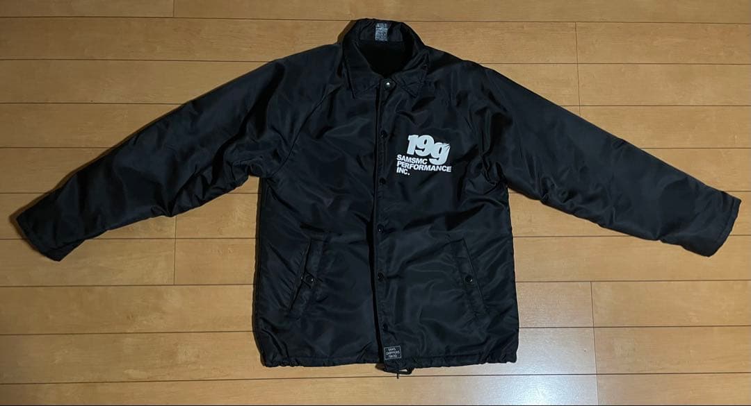 コーチジャケットSAMS MOTORCYCLE Mサイズ　BLACK