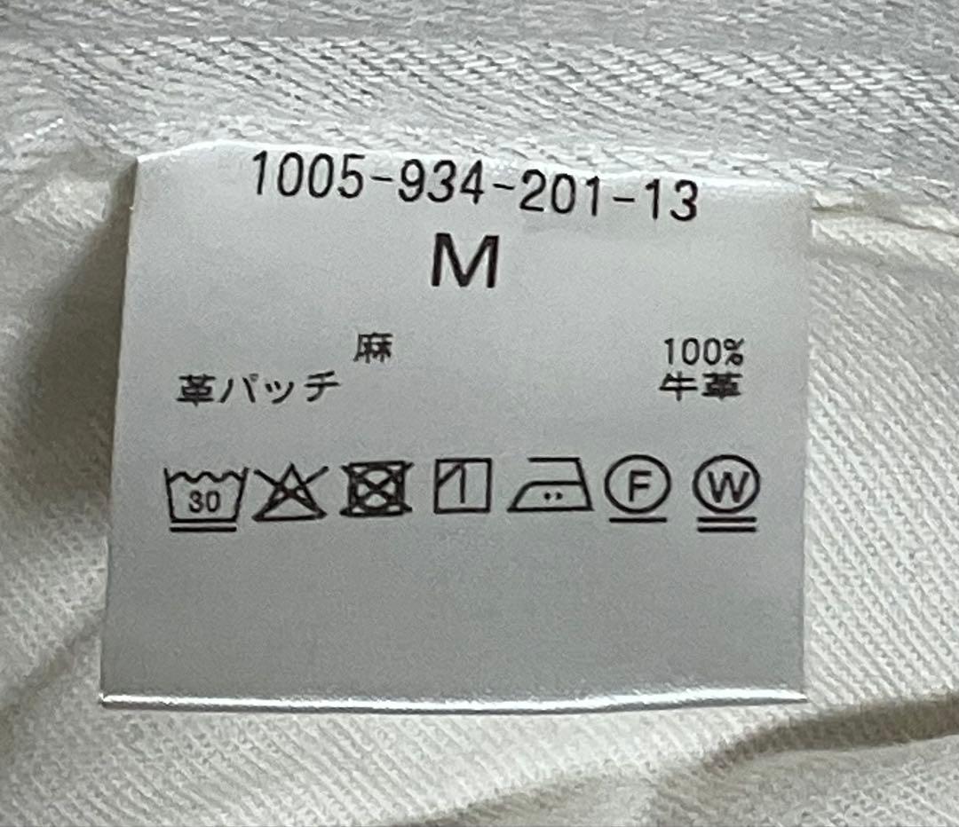 中川政七商店　麻デニムパンツ　サイズM日本製