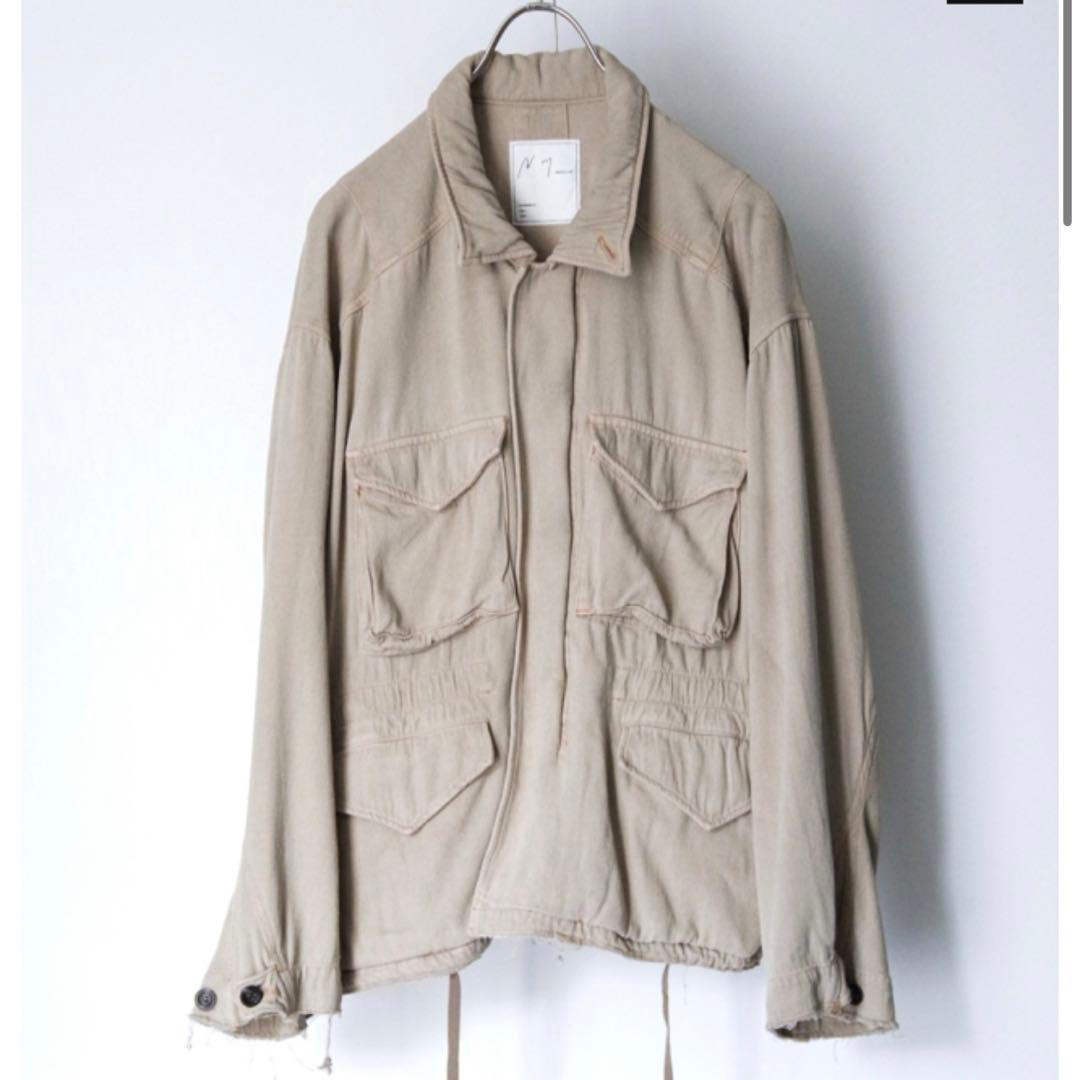 ジャケット・アウター SILK SUEDE FIELD JACKET ANCELLM