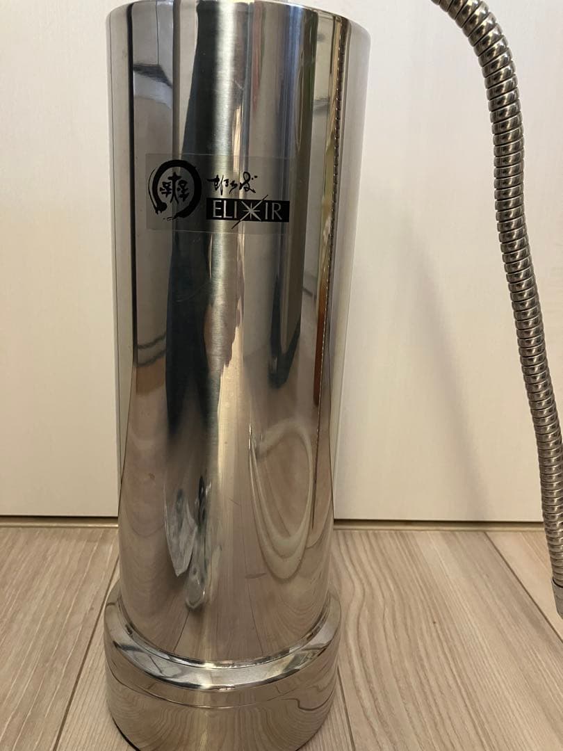 ELIXIR ステンレス浄水器 本体と付属品　まほろばエリクサー