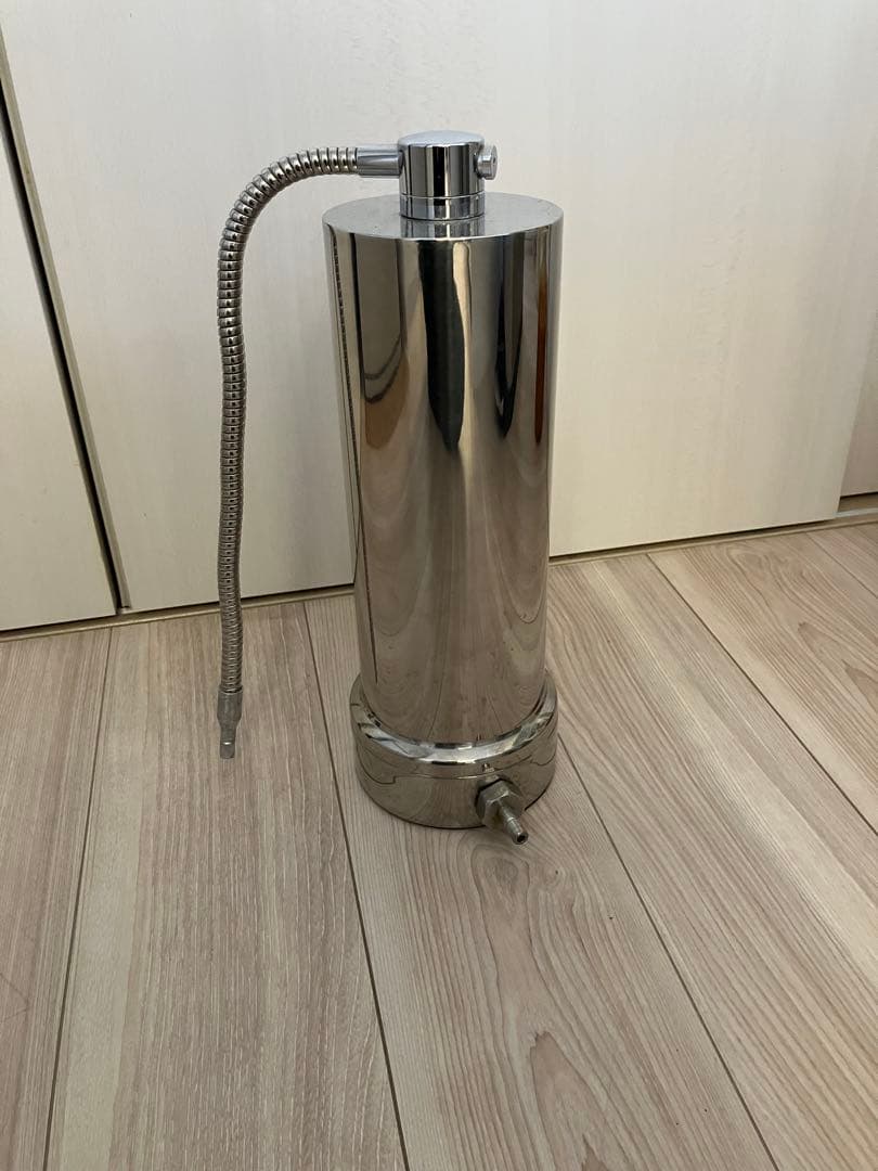 ELIXIR ステンレス浄水器 本体と付属品　まほろばエリクサー