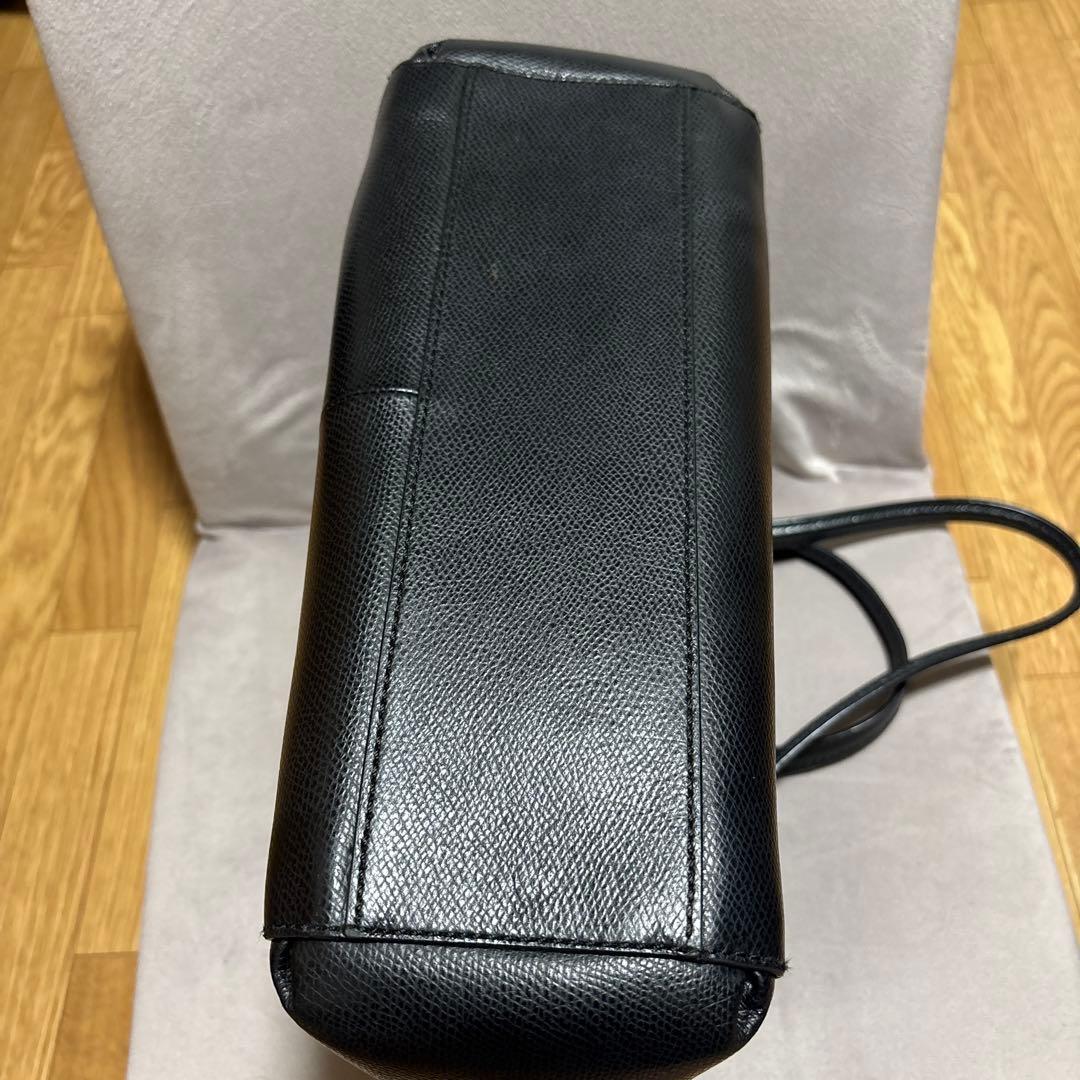 COACH コーチ　トートバッグ 型押し ブラック