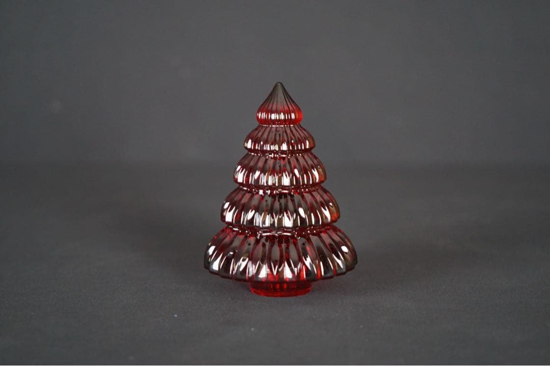 新品 バカラ クリスマスツリー エンチャンティングS 12cm レッド オブジェ