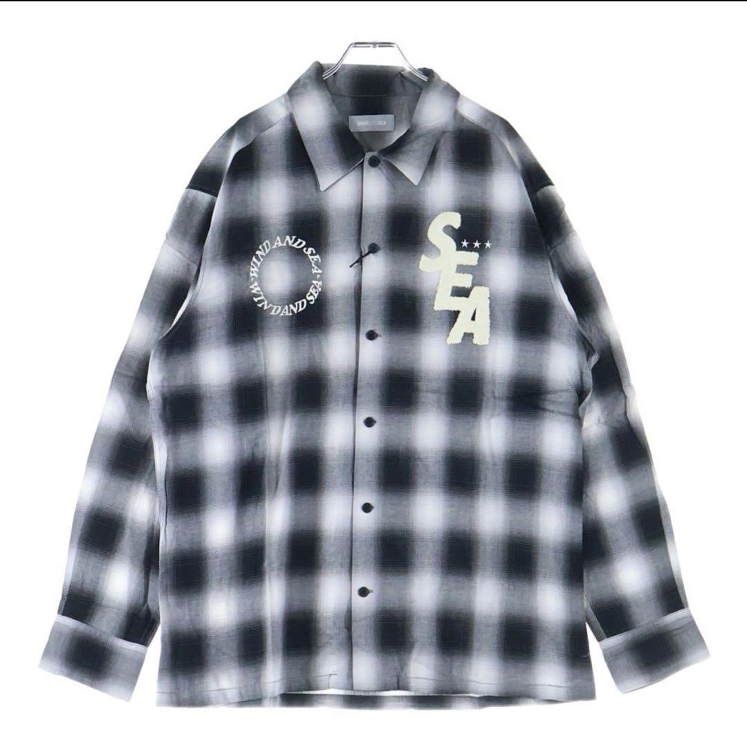 WIND AND SEA 3周年記念　オンブレチェック　シャツ　限定