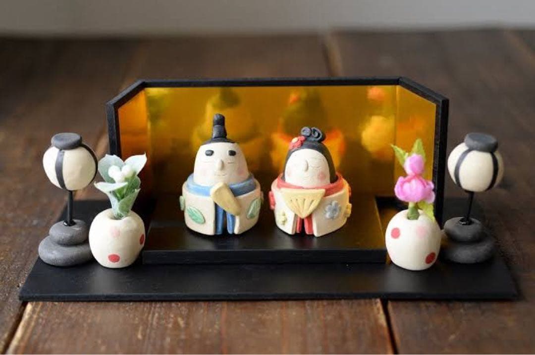 岡崎順子＊雛人形・雛人形セット・未使用