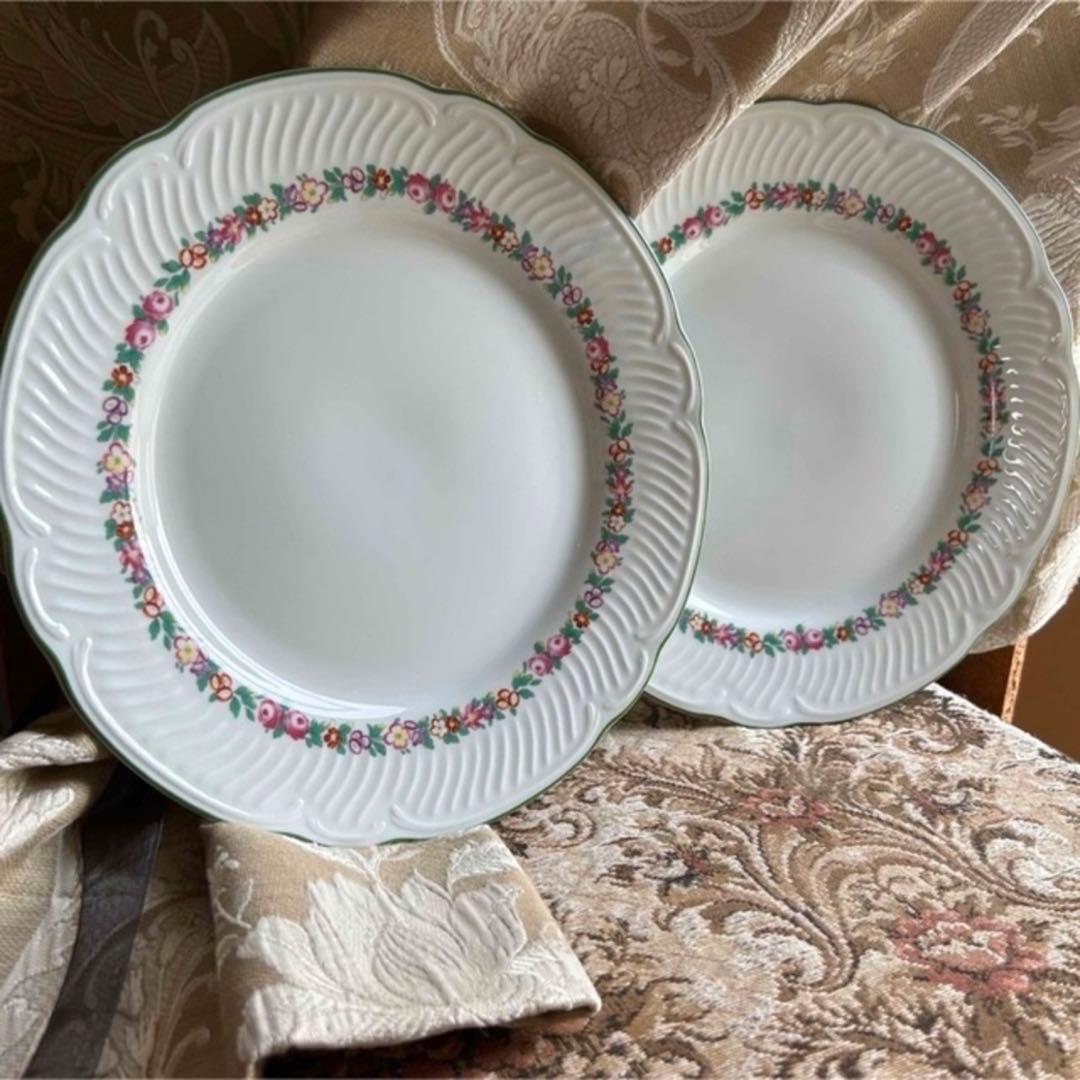 新品Richard Ginori laveno イタリアお花のディナー皿3枚