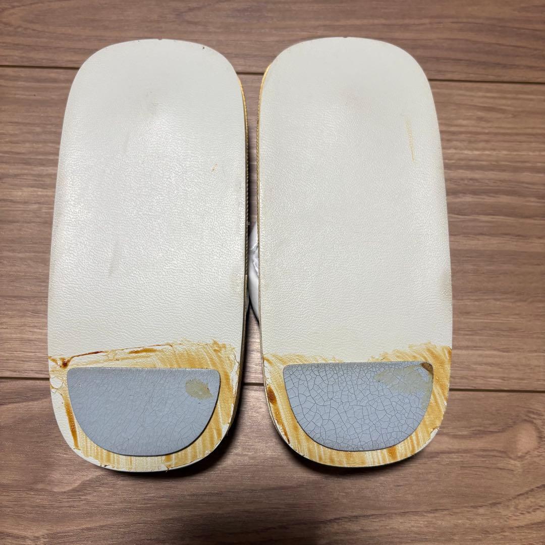 週末限定子ども袴　3歳　七五三　753 ストライプ 着物セット 正絹　新品　下駄