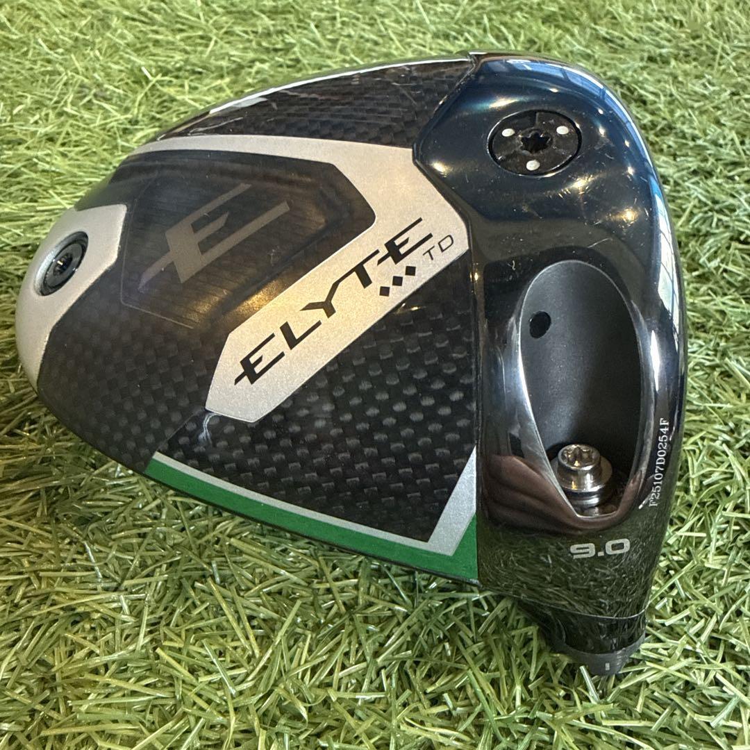 綺麗【ヘッドのみ】キャロウェイ　ELYTE♦︎♦︎♦︎TD 9.0度