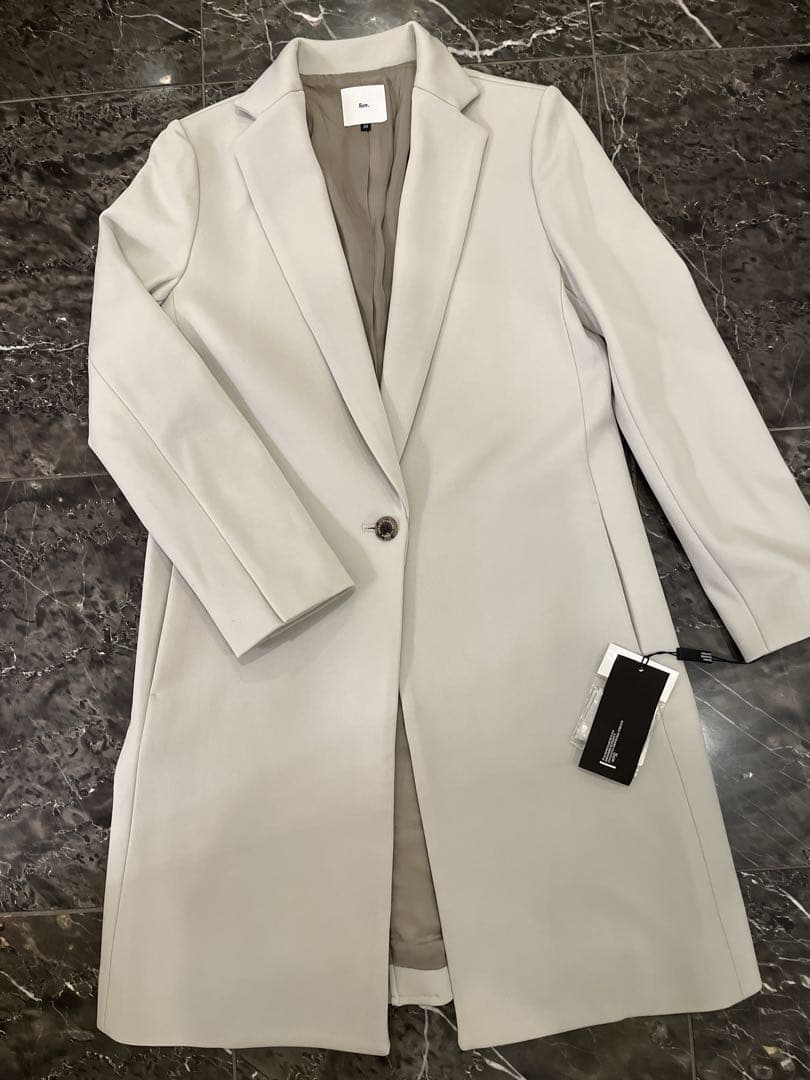 Sov.♡新品タグ付き アイスグレー チェスターコート