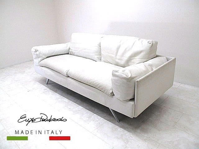 エンツォダンブロシオ×ルカ・スカケッティ「ED1031」総革ソファ　約81.9万