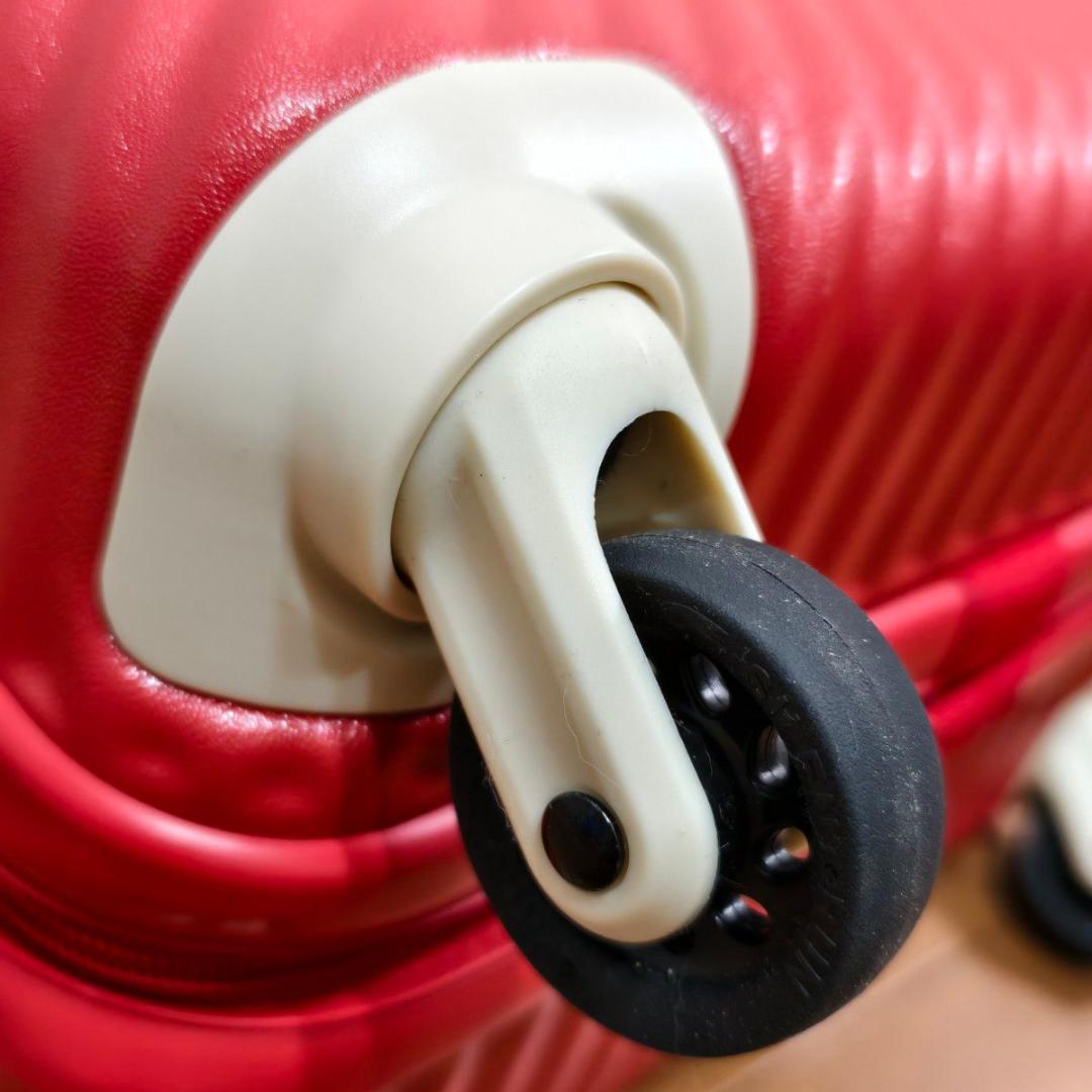 最終値下げ【未使用級】 エース ハント キャリーケース アネモネレッド 33Ｌ