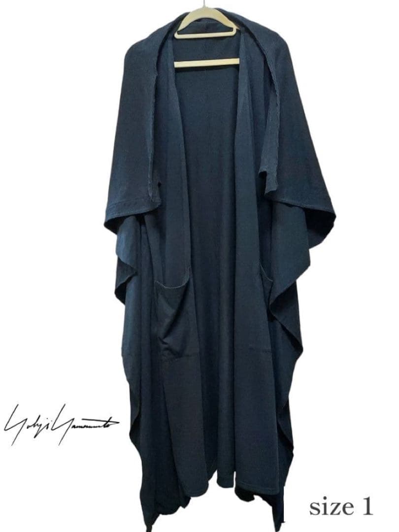 ヨウジヤマモト／Grand Y／ロングカーディガン／レイヤード