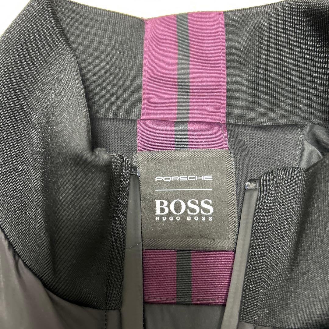 Porsche BOSS ジップアップジャケット ブラック