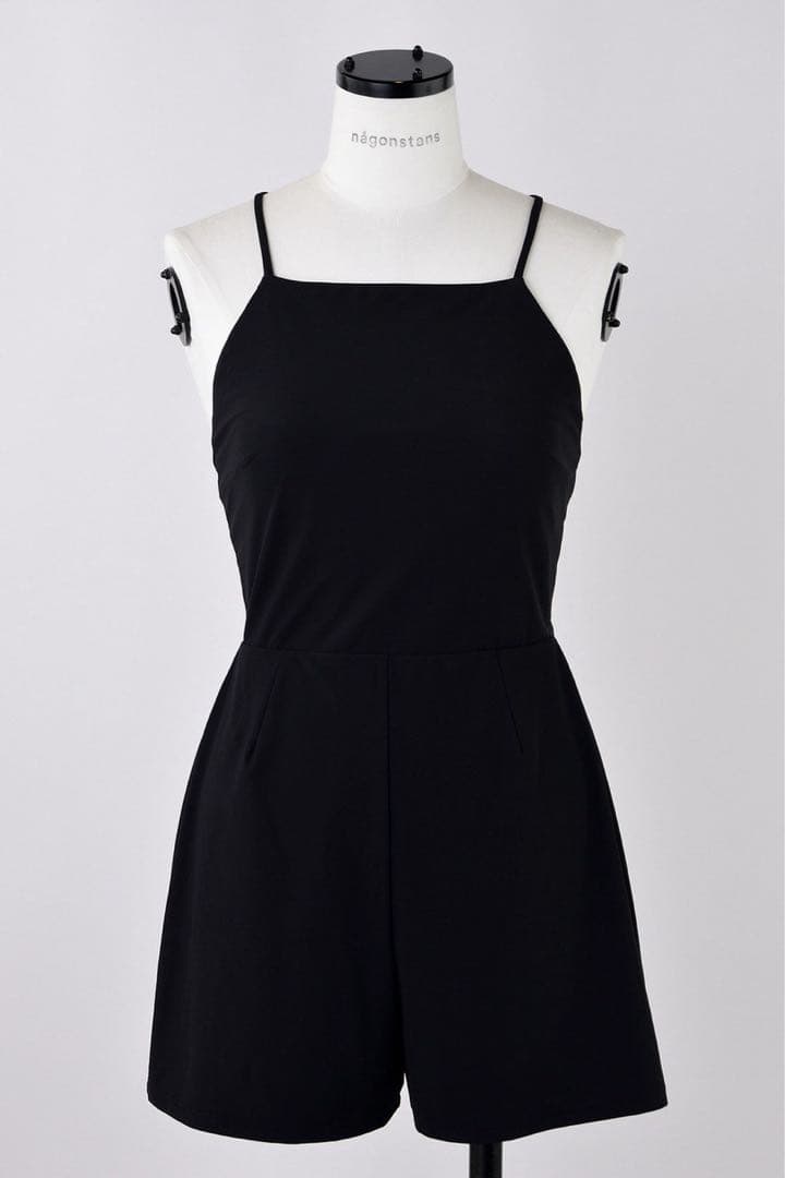 nagonstans 水着 オールインワン ブラック