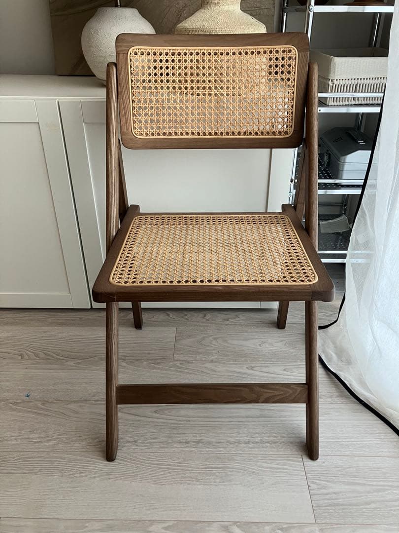 ZARA  ザラホーム　折りたたみ　ラタン　チェア