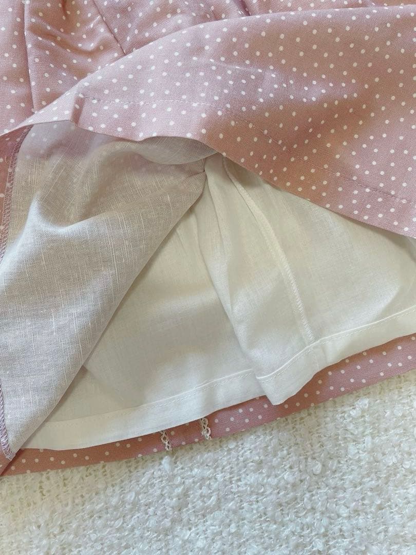 新品タグ付き値下げ中♡Amaia Kids ワンピース　ピンク　sansakae