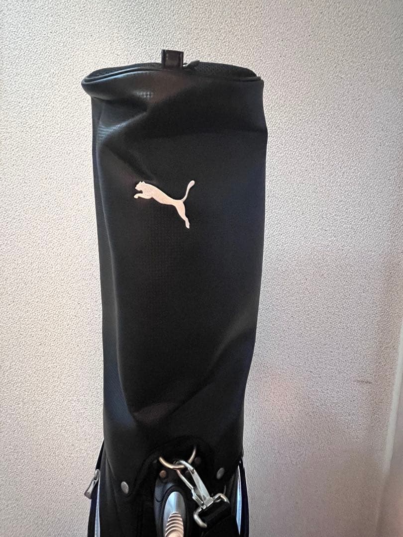y.09019831212　Puma ゴルフバッグ ホワイト/ブラック