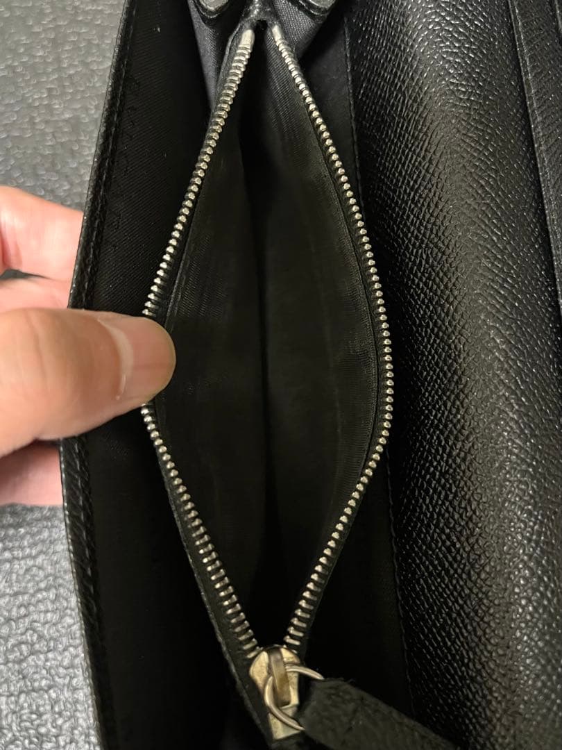 BVLGARI ブラック 長財布
