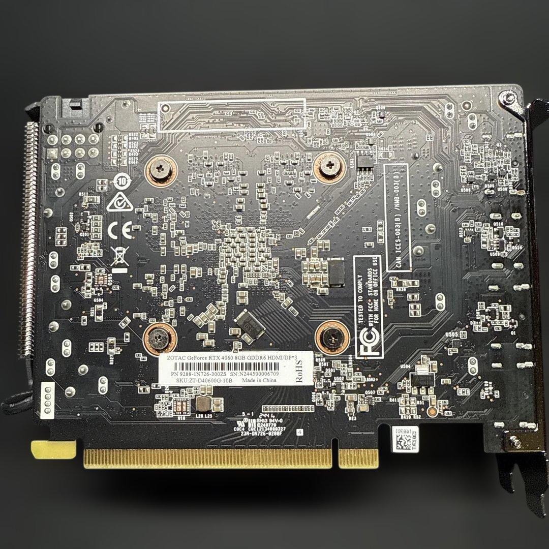 グラフィックボード・グラボ・ビデオカード ZOTAC GAMING GeForce RTX 4060