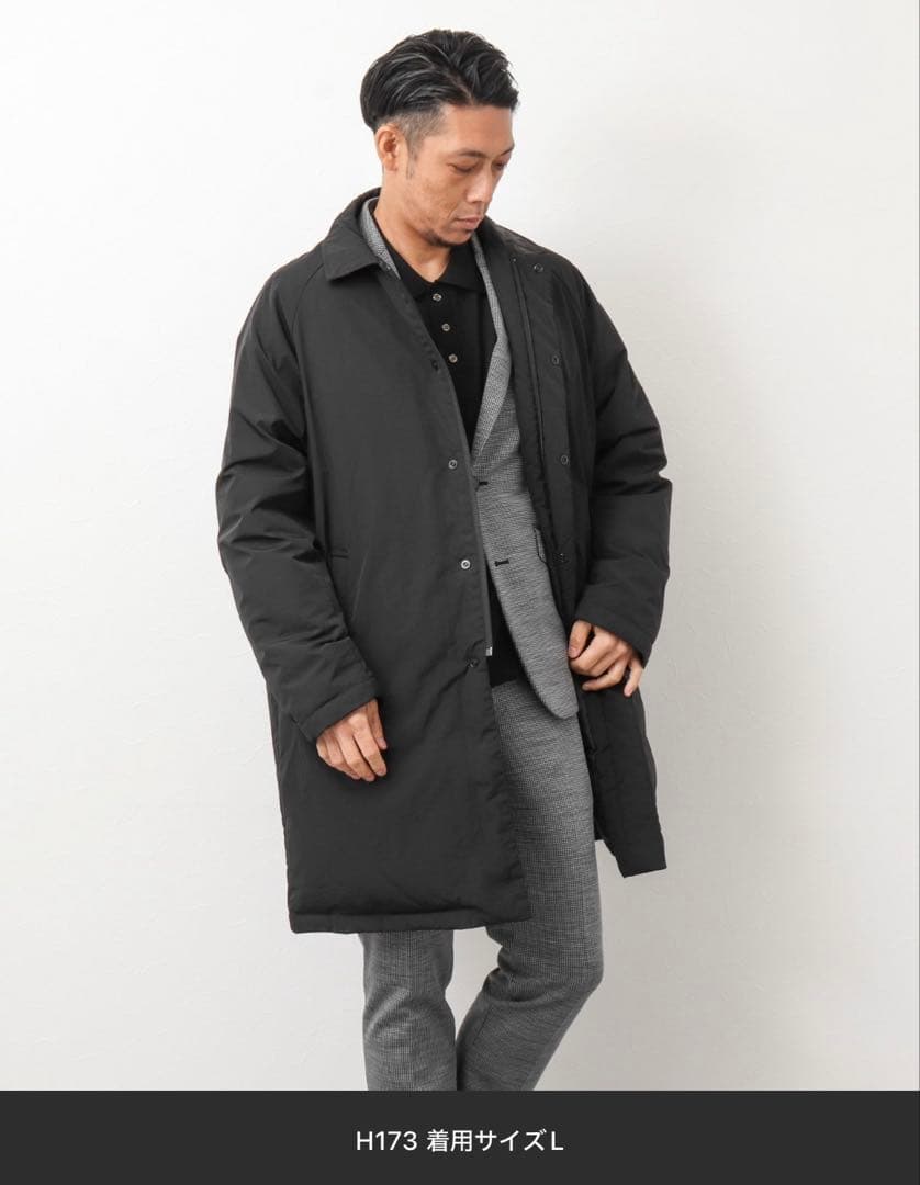 NOLLEY'S TAION 別注ダウンステンカラーコート