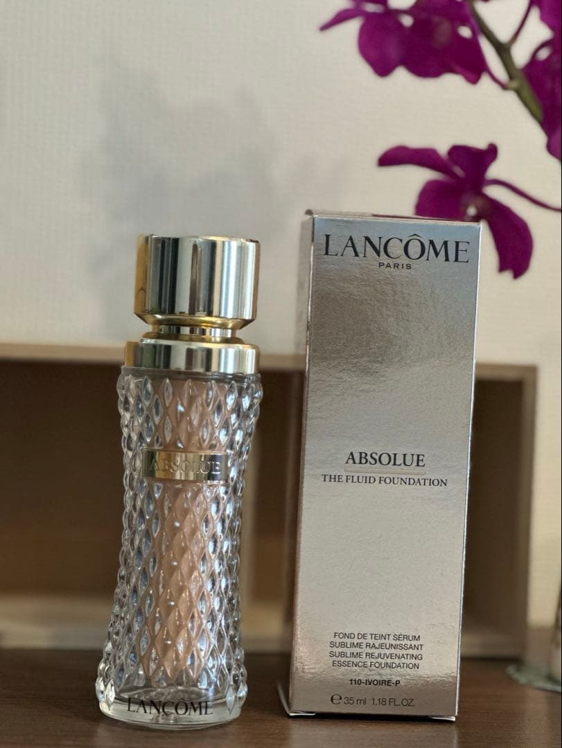 【あられ】LANCOMEアプソリュザフルイドファンデーション