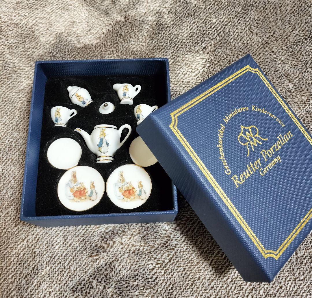 【新品未使用】Mini Porzellan Set ピーターラビット ティーセッ