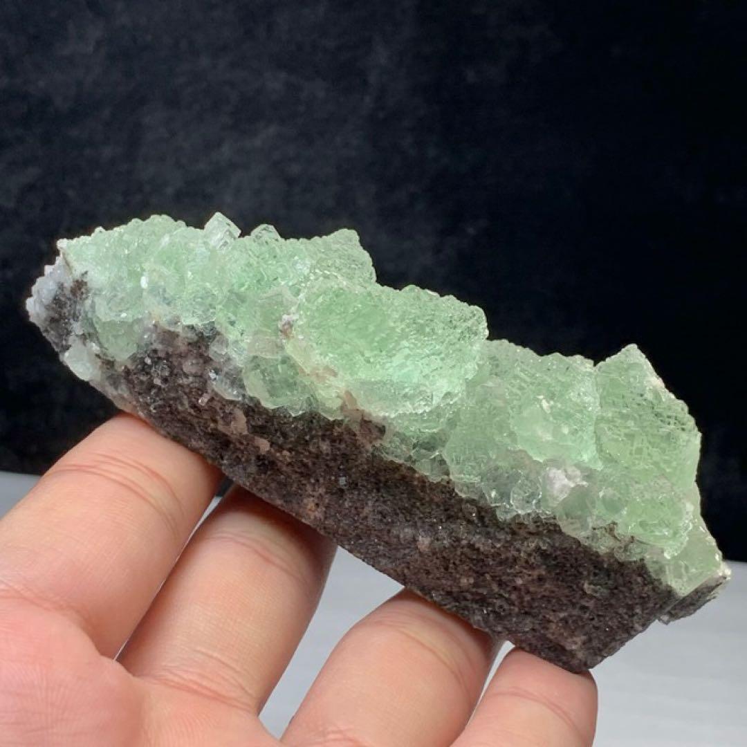 ALLSALE☆美結晶☆ゼリーのような見た目☆フローライト原石クラスター