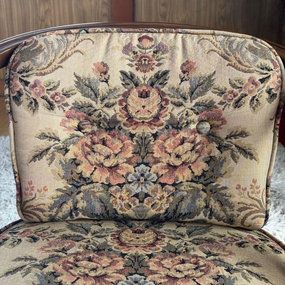 美品★最高級アームチェア★カリモクdomani/ドマーニ 4脚セット　椅子　④