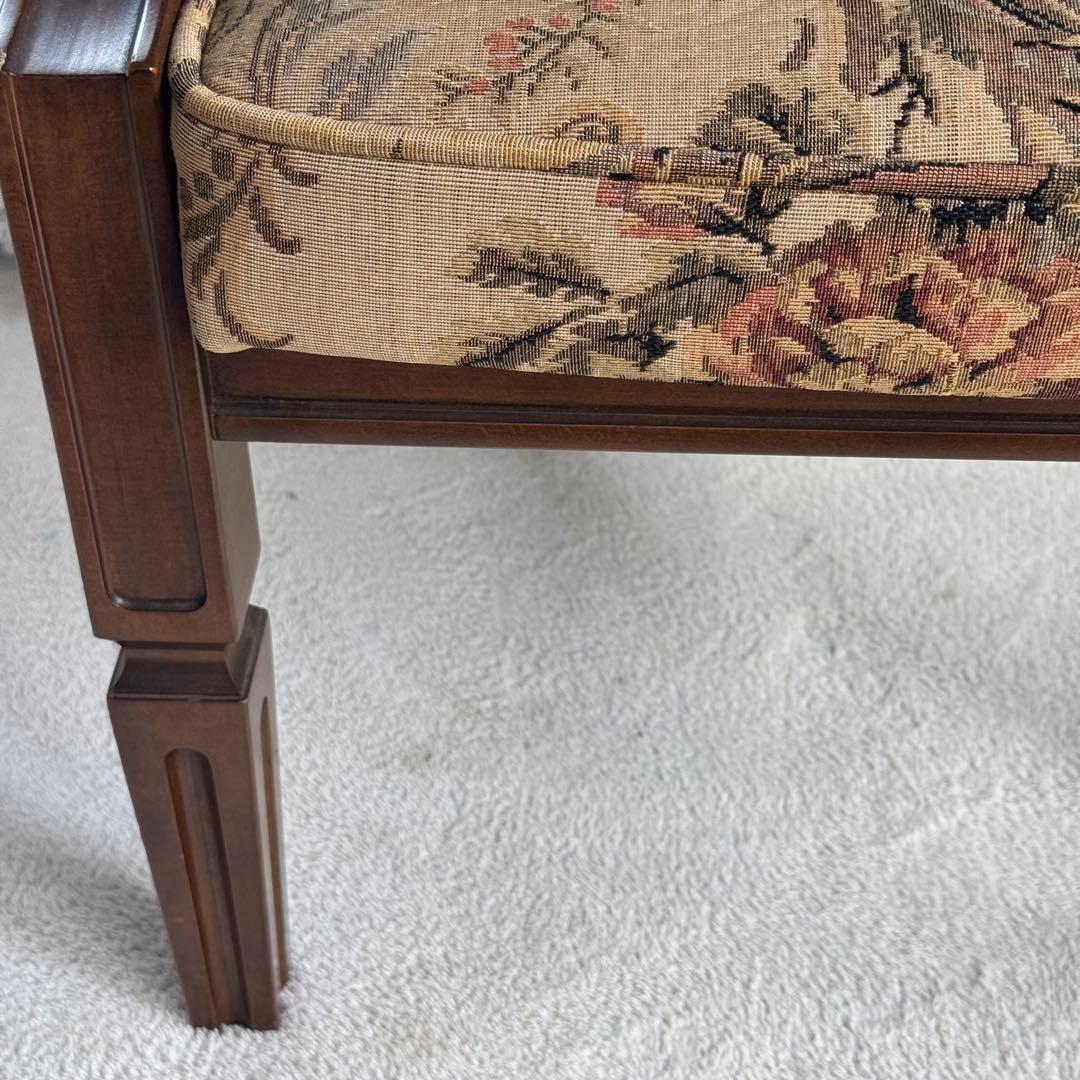 美品★最高級アームチェア★カリモクdomani/ドマーニ 4脚セット　椅子　④