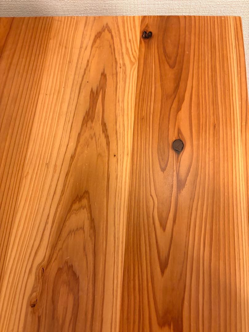 値下げ　KANADEMONO THE TABLE /杉無垢材/100×65