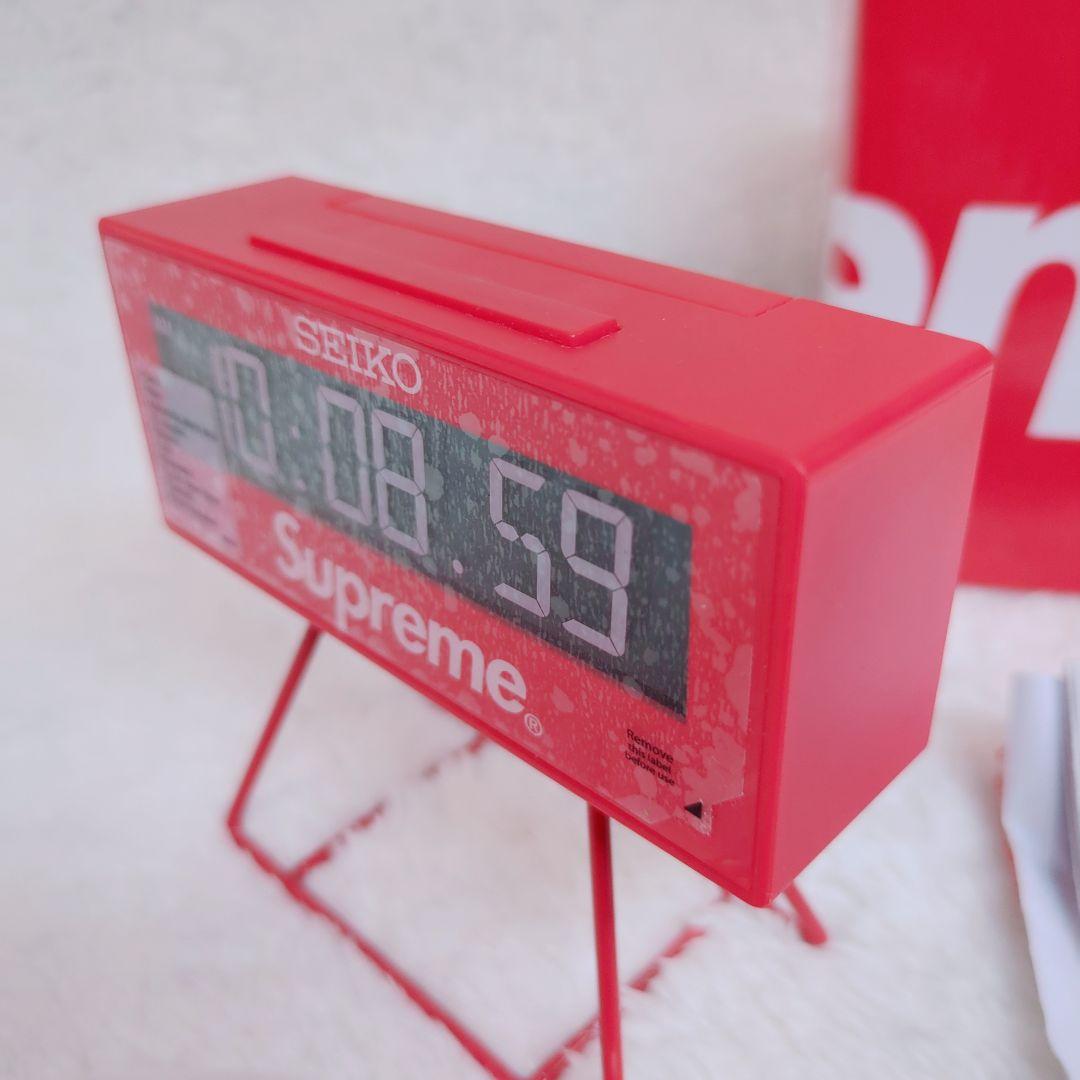 Supreme × Seiko Marathon Clock 置き時計